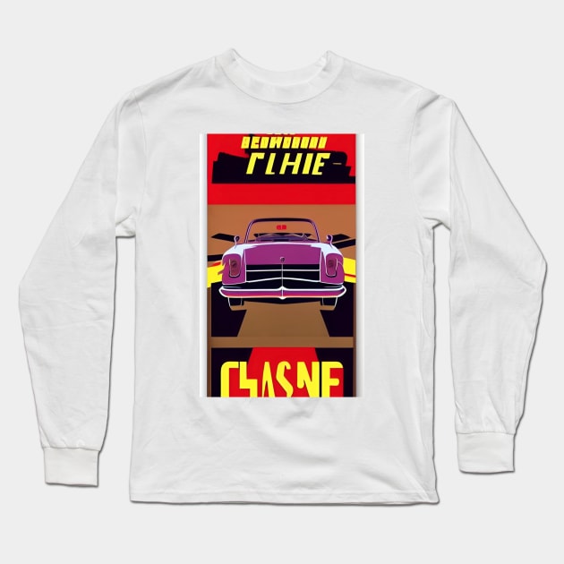 Car poster Long Sleeve T-Shirt by BryanWhipple